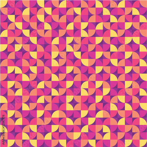 Wallpaper Mural Geometric Background - Seamless Pattern Torontodigital.ca