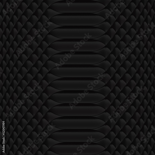 Snakeskin pattern black