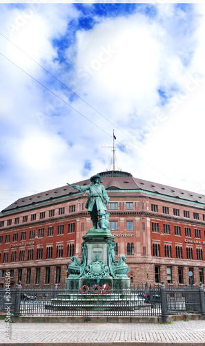 Statue of admiral Niels Juel in Copenhagen