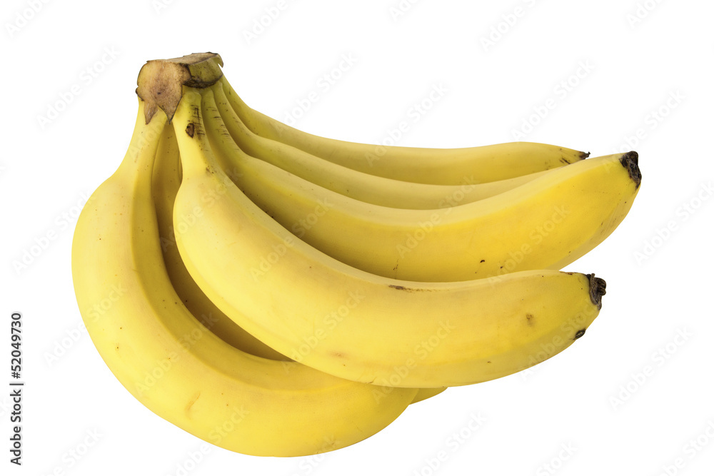 Banana isolated on white background