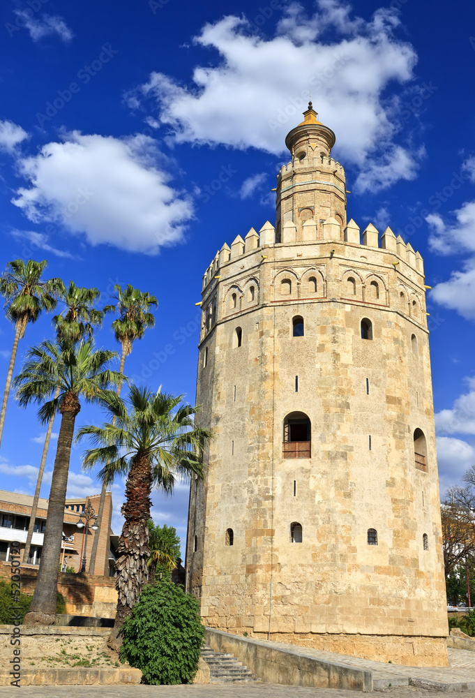 Tower of gold, Torre del Oro, Sevilla