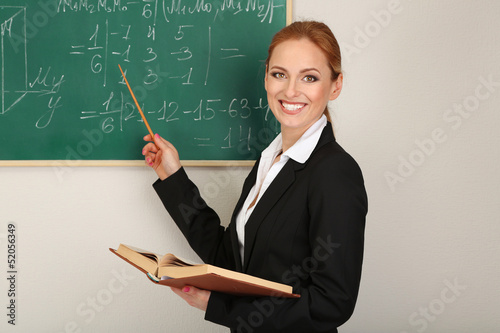 Portrait of teacher woman n...