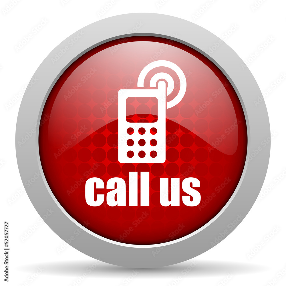 call us red circle web glossy icon call us red circle web glossy icon