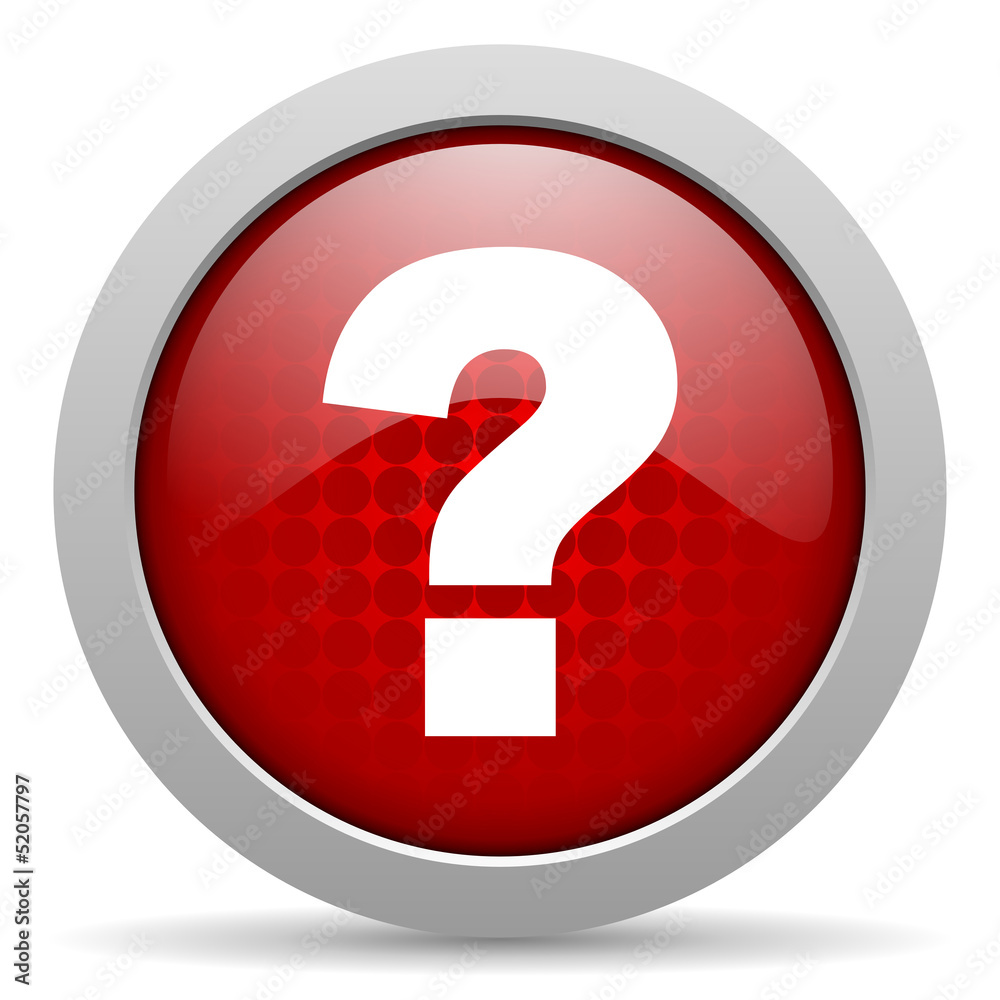 question mark red circle web glossy icon question mark red circle web glossy icon