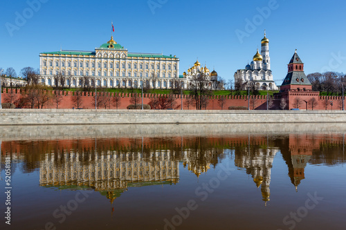 Moscow Kremlin and Ivan the Great Bell Tower, Russia