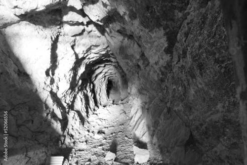 A deserted Gold Mine in America.