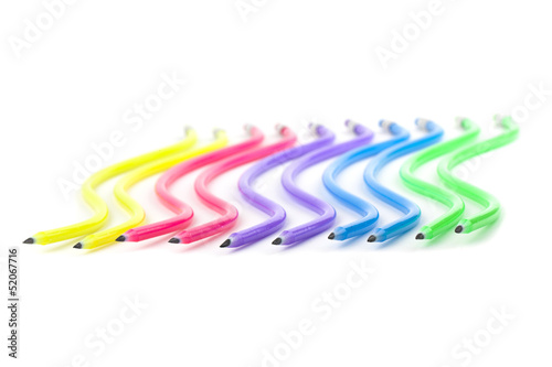 Bendy pencils