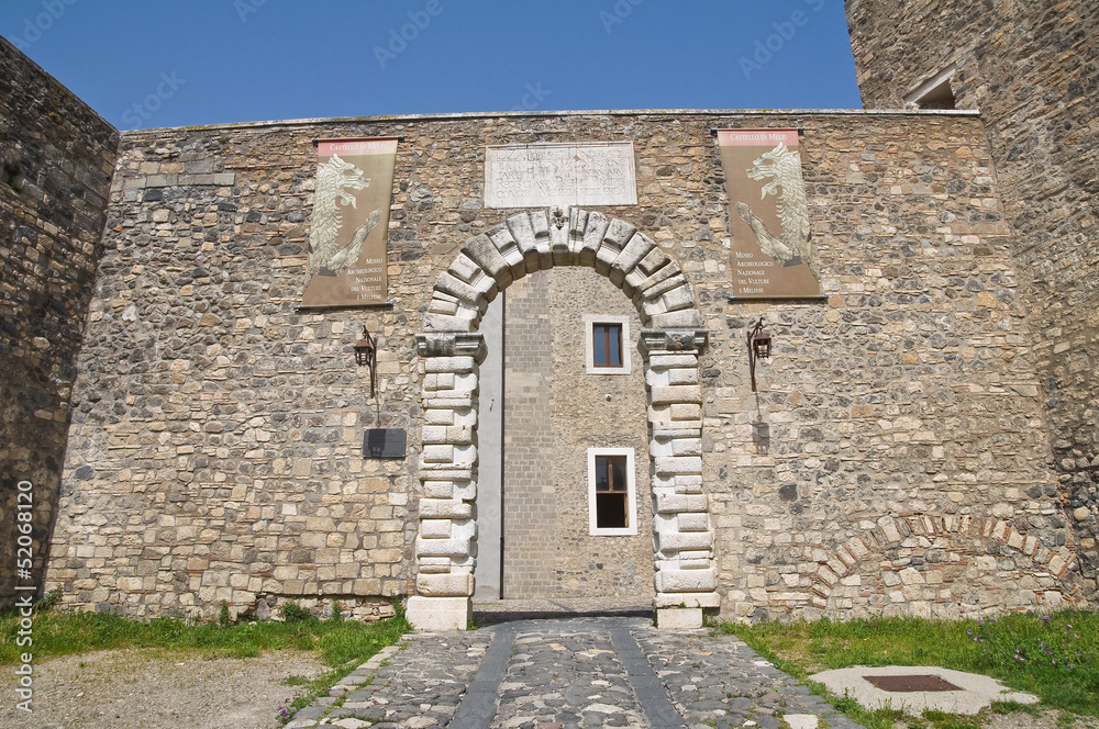 Castle of Melfi. Basilicata. Italy.