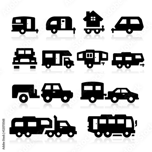 Recreational Vehicles Icons
