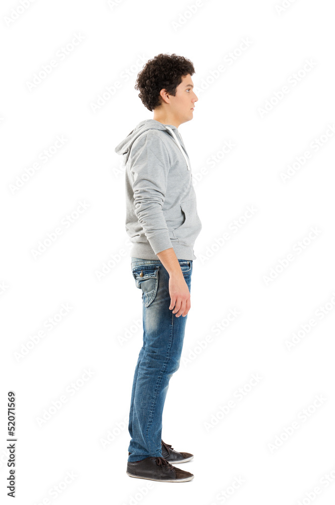 Side View Of A Young Boy Side View Of A Young Boy