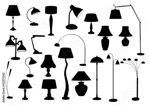 Lamps Silhouette