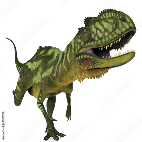 Yangchuanosaurus running photo