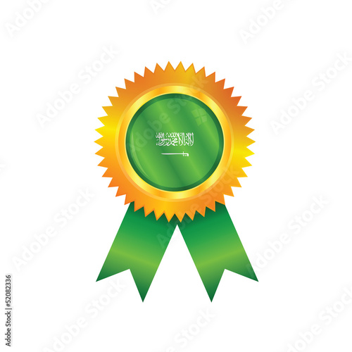 Saudia Arabia medal flag