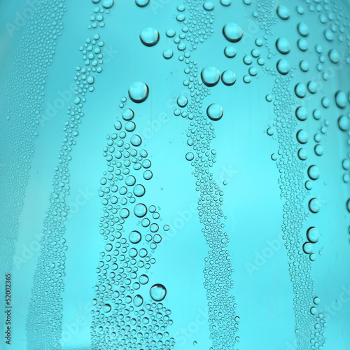 Drops of water on the glass © Devyatkin