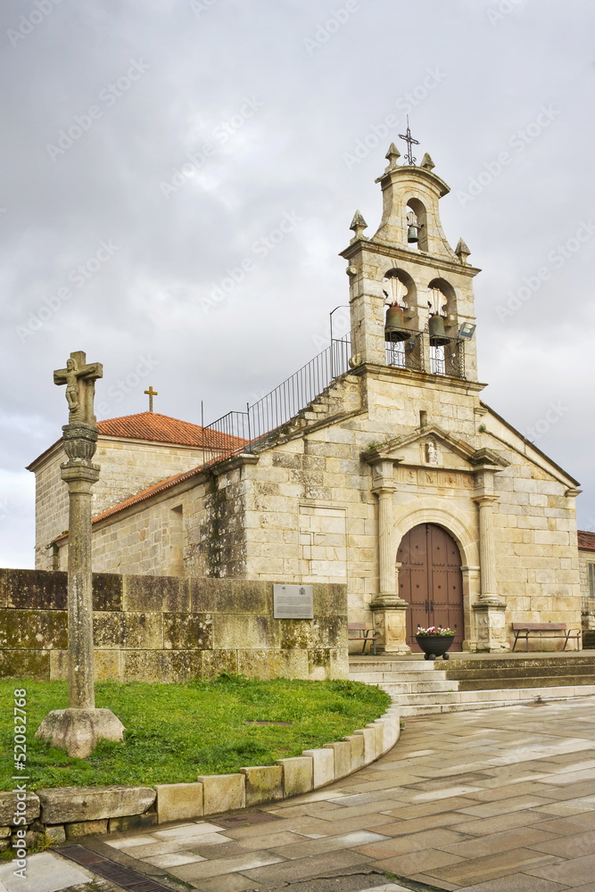 Oliva Virgin church on Salvaterra de Mino