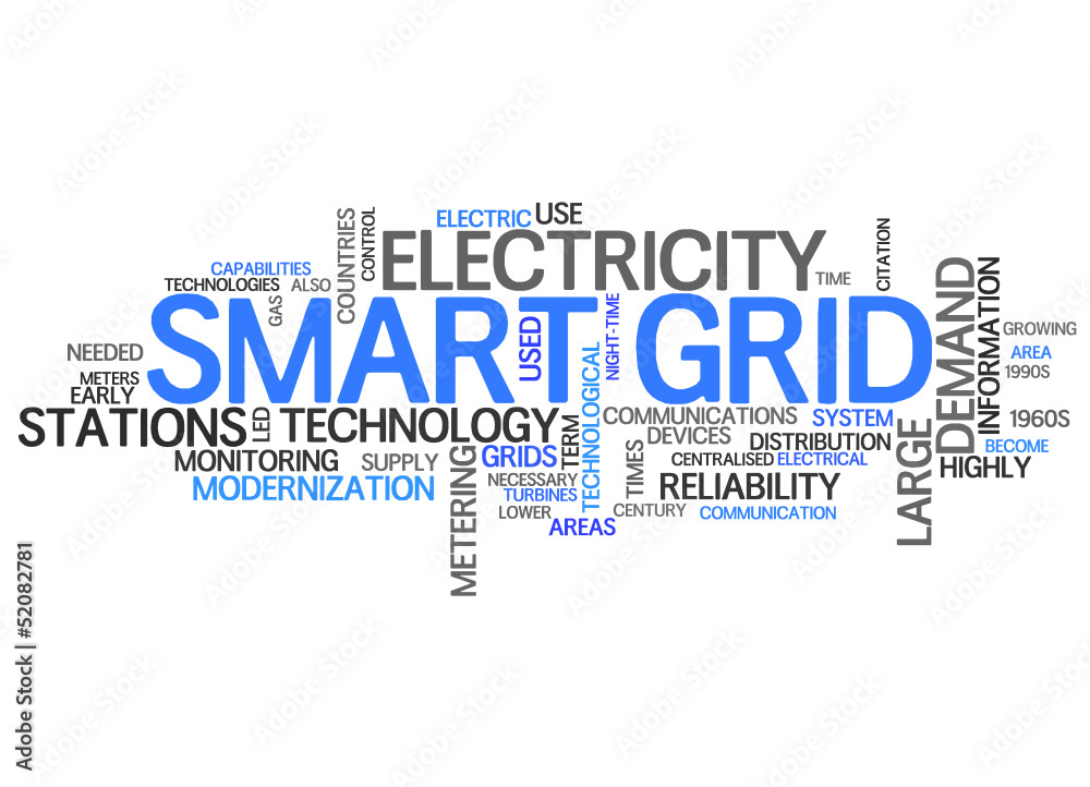 Smart Grid (english tag cloud)