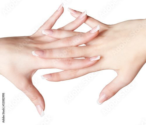 close up of healthy hands