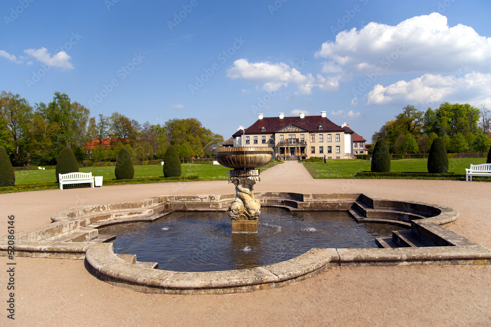 Schloss Oranienbaum StockFoto Adobe Stock
