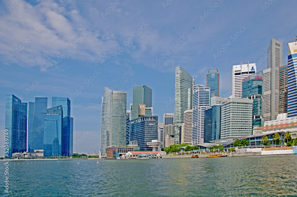 Skyline von Singapur