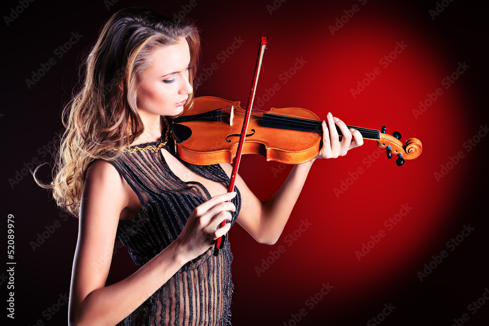 female musician