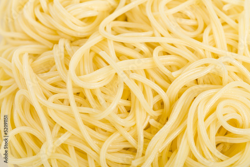 Spaghetti - Plain Italian spaghetti pasta background.