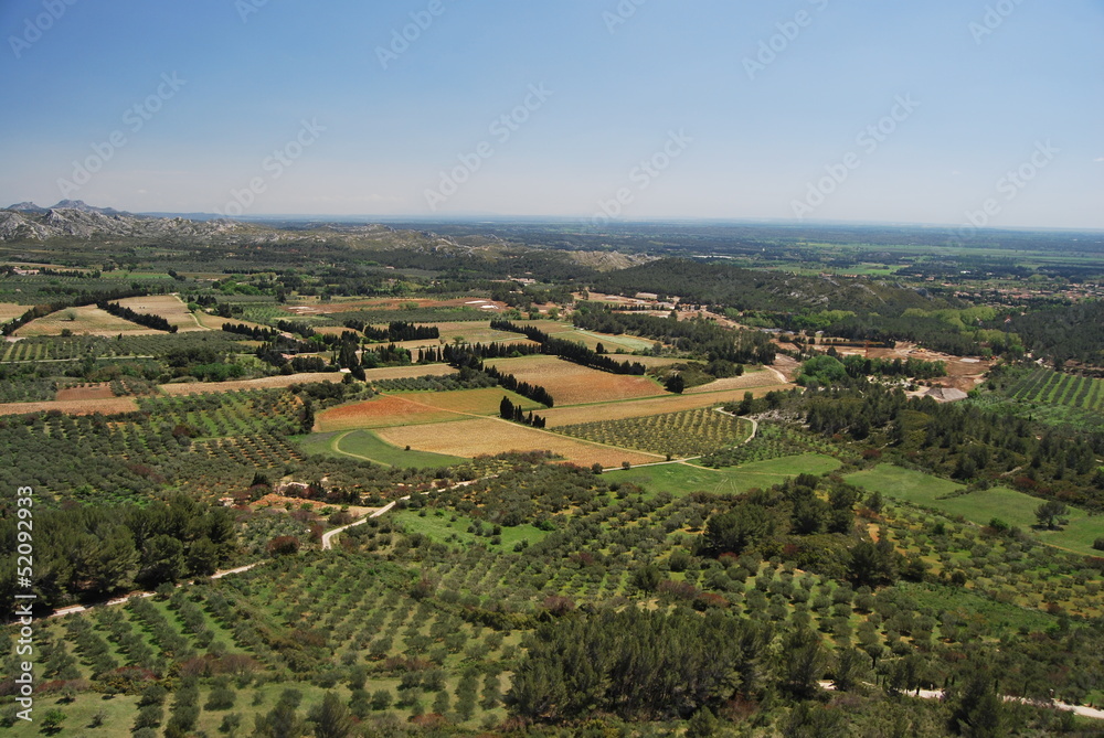 paysage français provençal