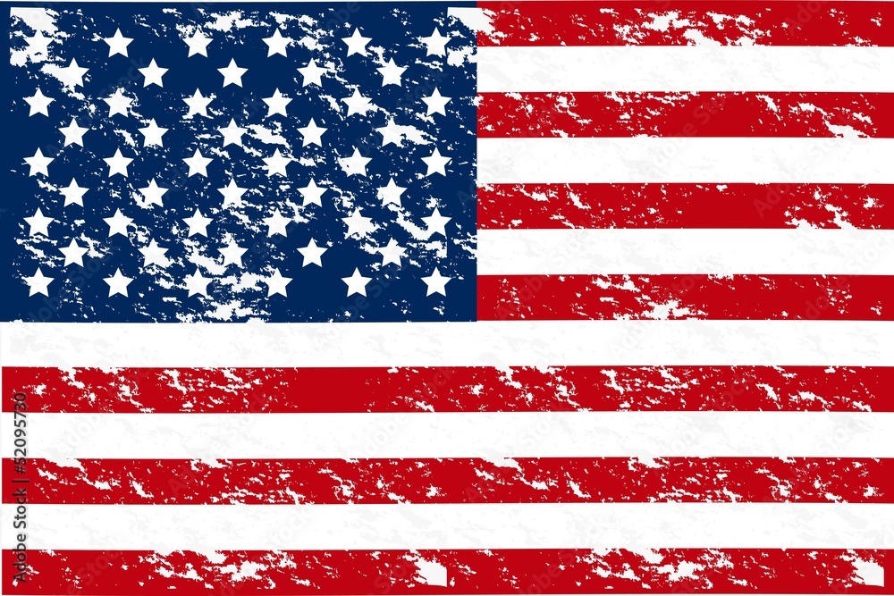 Fototapeta premium USA poster