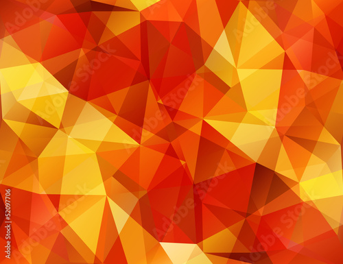 Abstract Polygonal Background. Vector Illustration