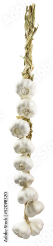 bunch of garlic with precise CLIPPING PATH © schab