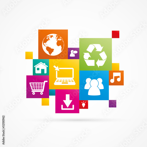 application/icône internet