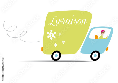 Petit camion livraison