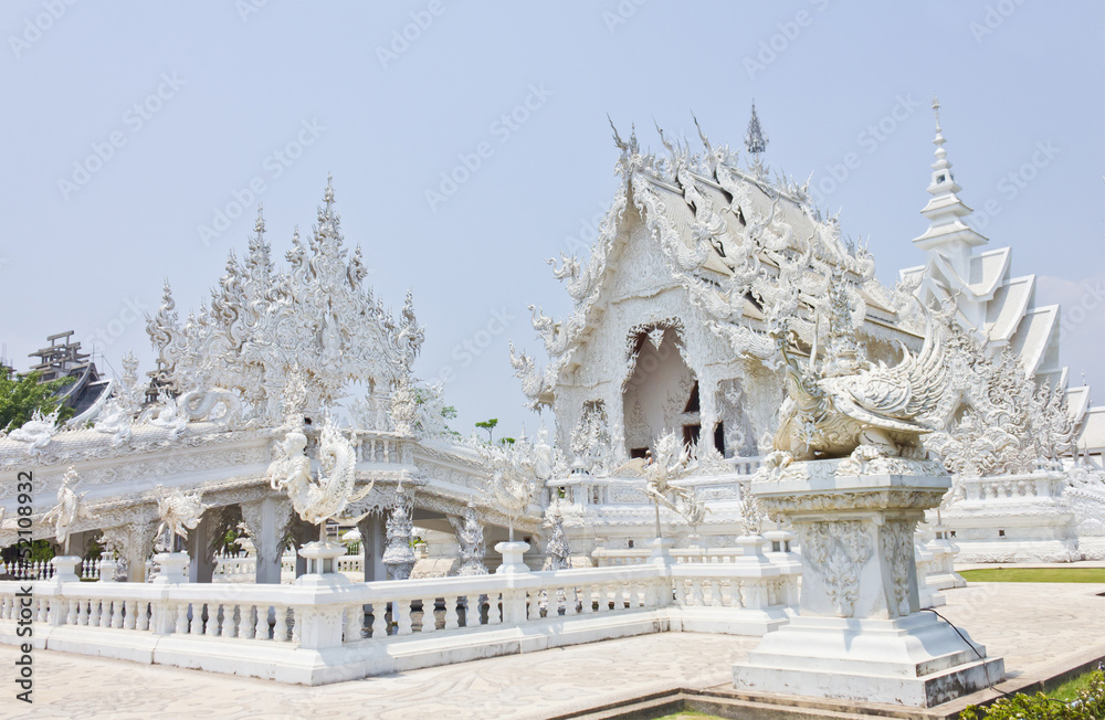 white temple in Thailand