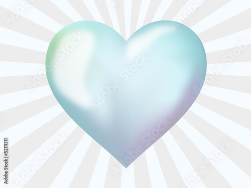 coeur rayons