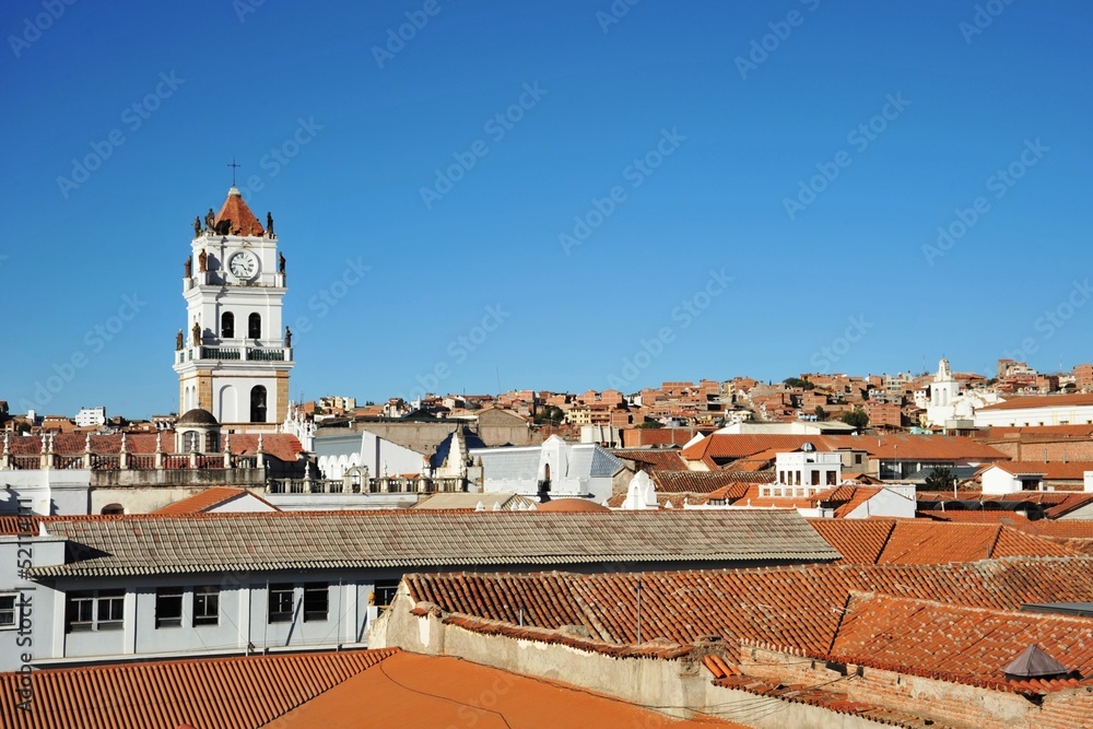 Fototapeta premium Sucre, Bolivia