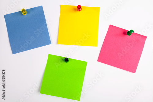 Color leaflets for notes