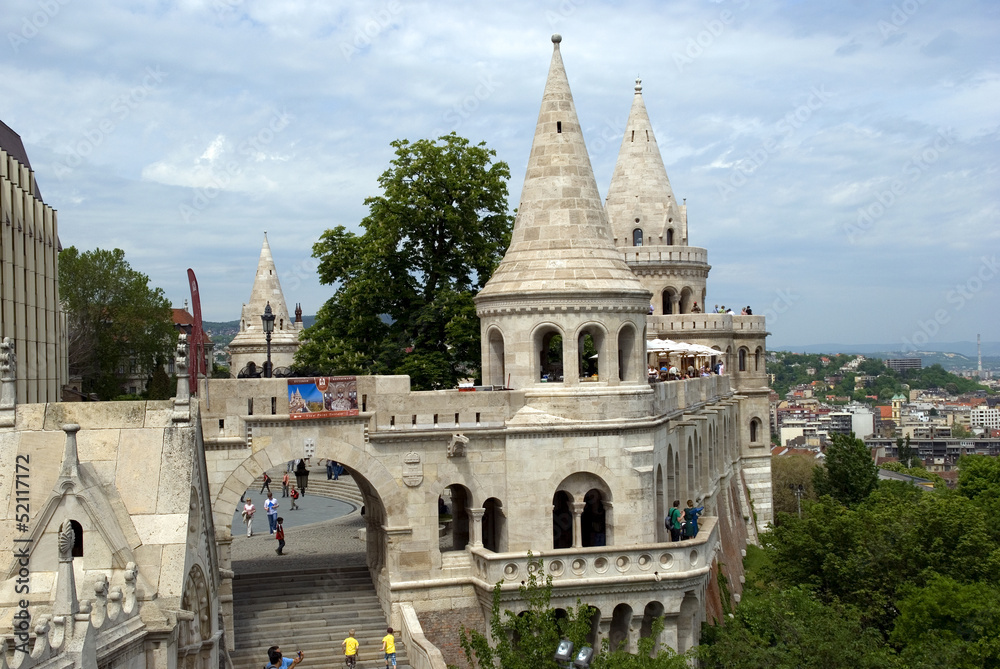 Fototapeta premium Fisherman's Bastion, Budapest, Hungary