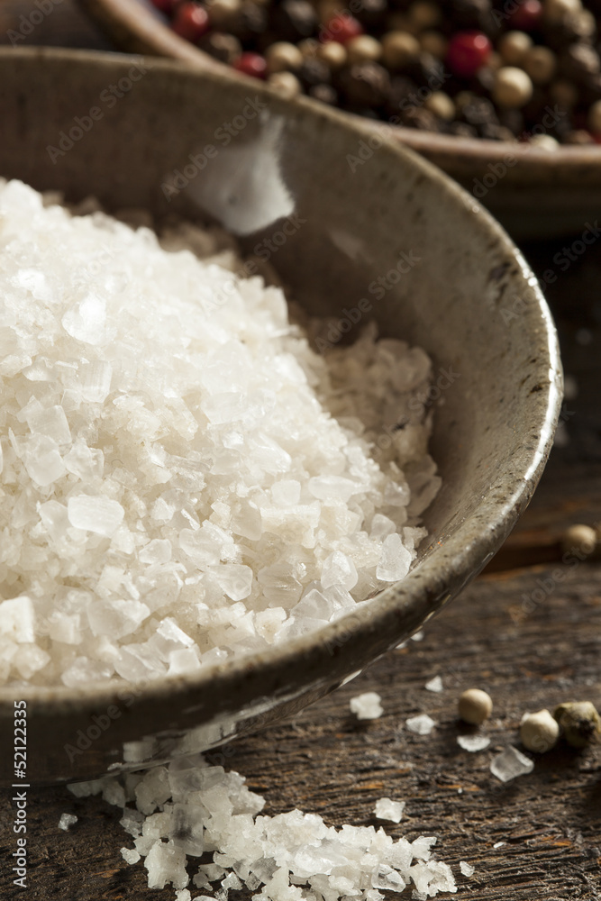 Organic Raw White Sea Salt