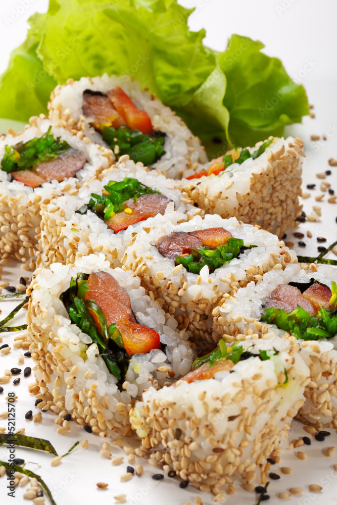 Smoked Salmon Roll Smoked Salmon Roll