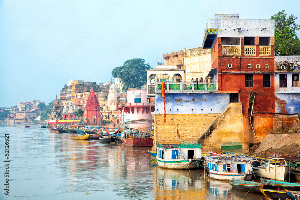 Holy City of Varanasi and the Sacred River Ganges