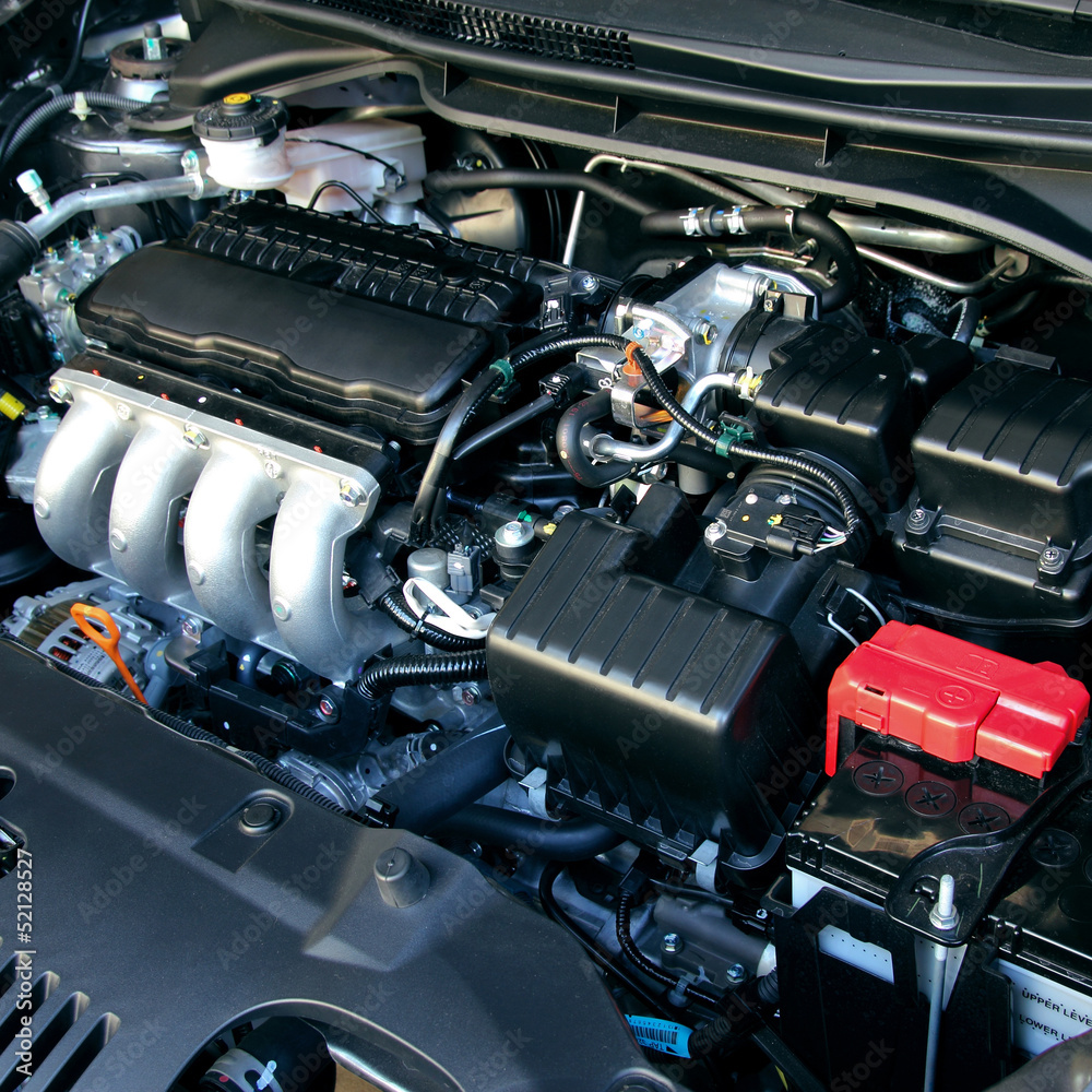 Fototapeta premium car engine