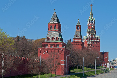 Moscow. Spasskaya tower