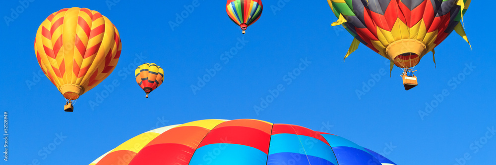Fototapeta premium hot air balloons