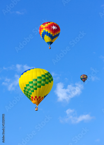 hot air balloons