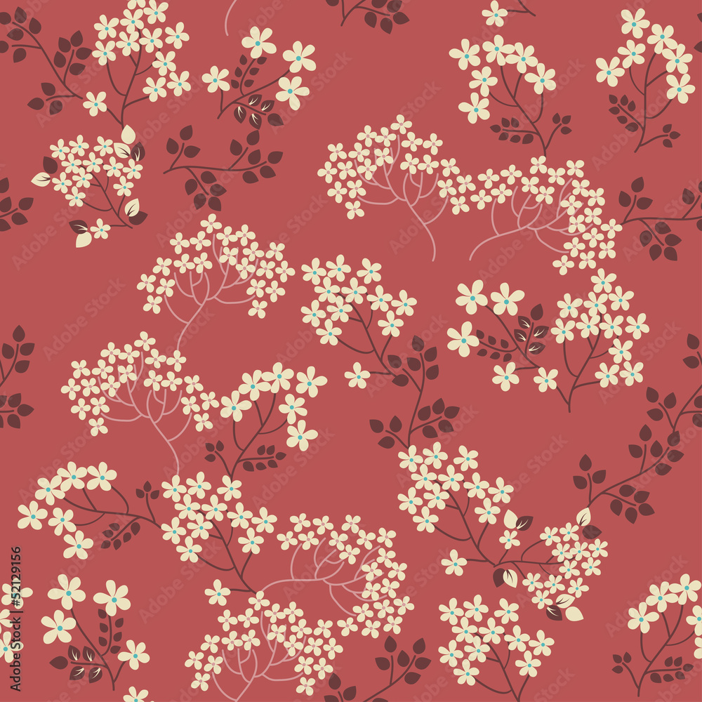 Floral seamless pattern