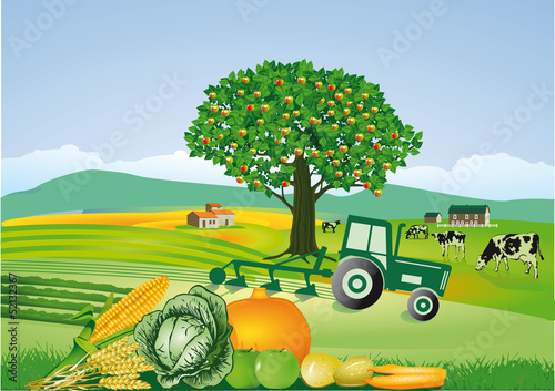 Landwirtschaft und ernten