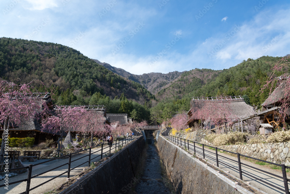 Gassho House at Iyashi-no-Sato Village, Nenba, Japan Gassho House at Iyashi-no-Sato Village, Nenba, Japan