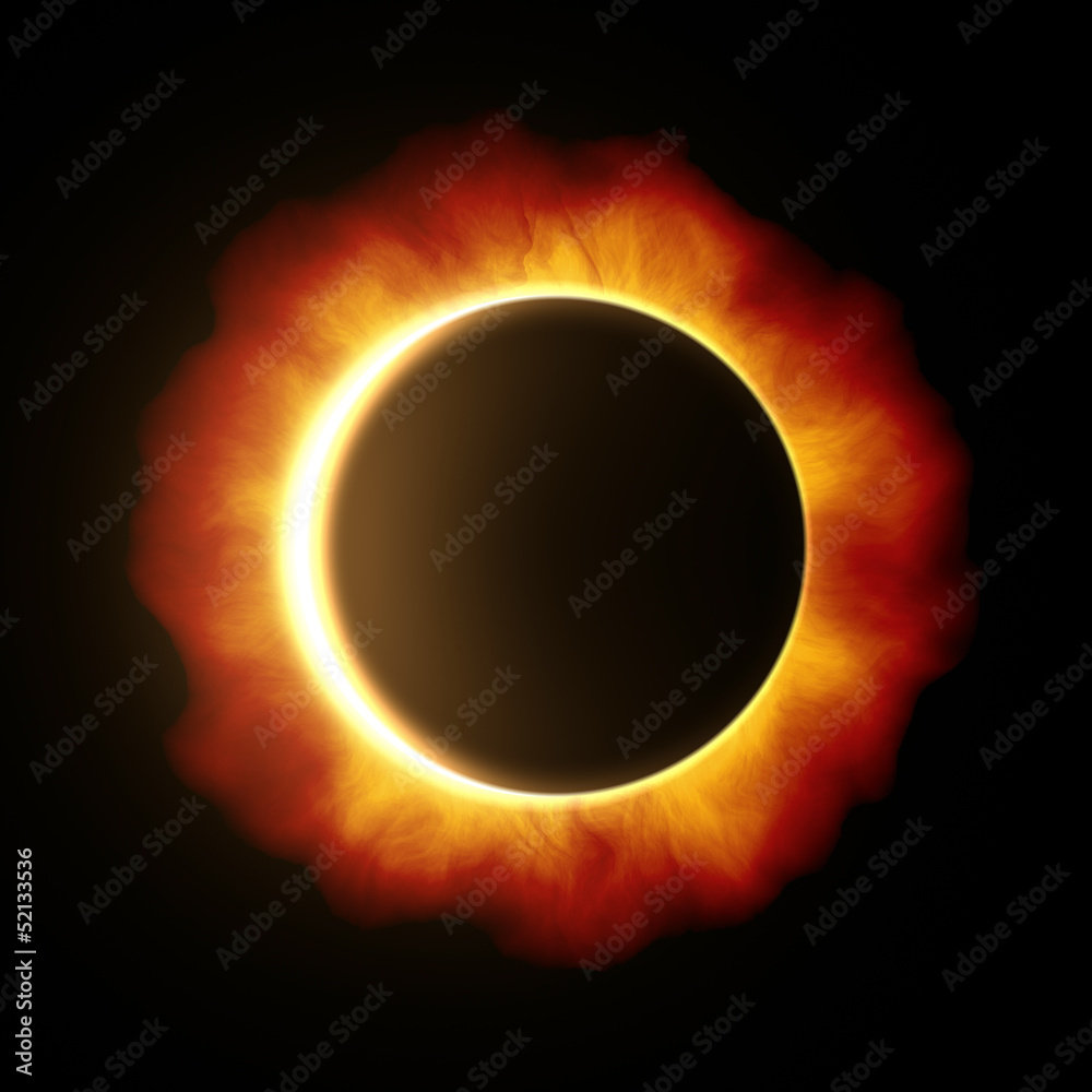 Fototapeta premium sun eclipse