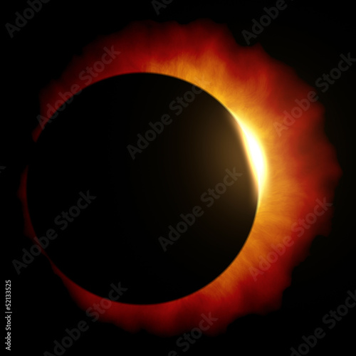 Fototapeta Naklejka Na Ścianę i Meble -  sun eclipse