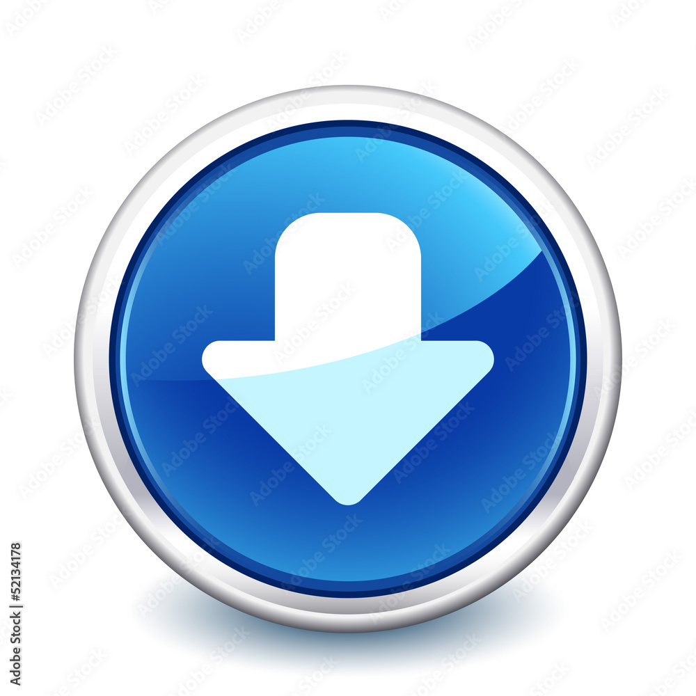 button blue download button blue download