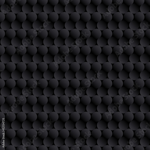 Abstract black background with circles © arturaliev